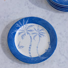 Gien Ironsstone Saucer Set of 6 - elsie green - the french kitchen