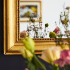 Gilded Louis Philippe Mirror | 15.25 x 19 - elsie green - decor