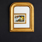 Gilded Louis Philippe Mirror | 15.25 x 19 - elsie green - decor