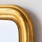 Gilded Louis Philippe Mirror | 15.25 x 19 - elsie green - decor