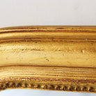 Gilded Louis Philippe Mirror | 15.25 x 19 - elsie green - decor