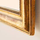 Gilded Louis Philippe Mirror | 20.25 x 25 - elsie green - decor