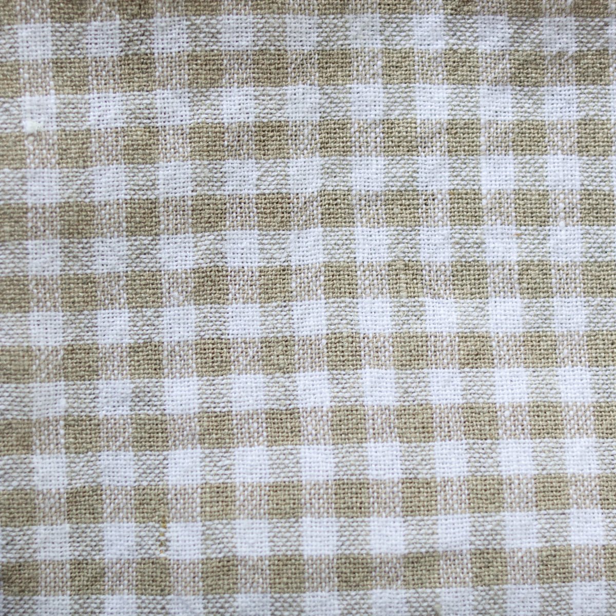 Gingham Linen Napkin Set of 4 - elsie green - textiles