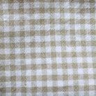 Gingham Linen Napkin Set of 4 - elsie green - textiles