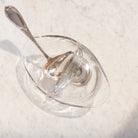 Glass and Sterling Gravy Boat with Engraved Ladle | The Patrick Orbe Collection - elsie green - the french kitchen