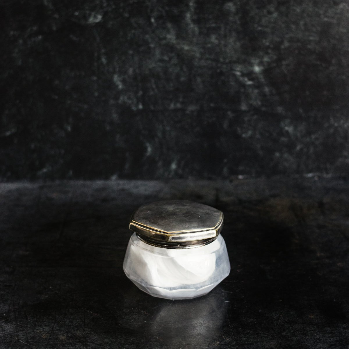 Glass Canister with Silver Lid - elsie green - Decor