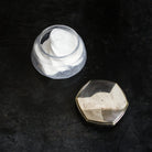 Glass Canister with Silver Lid - elsie green - Decor