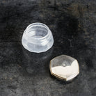 Glass Canister with Silver Lid - elsie green - Decor