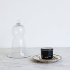 Glass Cloche With Silver Coaster - elsie green - decor