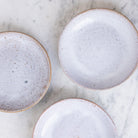 Glass Dome with Pedestal and Trio of Stoneware Plates - elsie green - the french kitchen