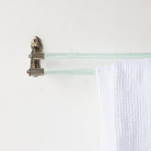 Glass Double Towel Bar - elsie green - decor