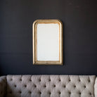 Gold Leaf Louis Philippe Mirror | 22.5 " x 35.25" - elsie green - Decor