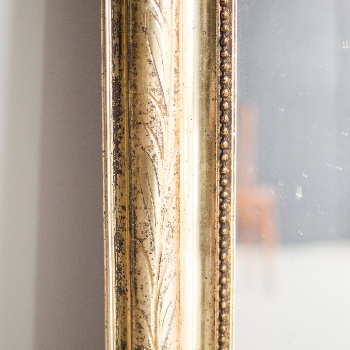 Gold Leaf Louis Philippe Mirror | 32.5 x 47.5 - elsie green - decor