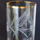 Gold Rim Tumbler Set of 4 - elsie green - the french kitchen