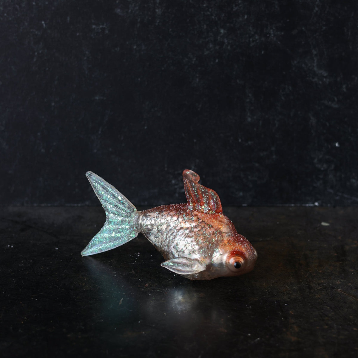 Goldfish Blown Glass Ornament - elsie green - decor