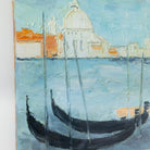 Gondolas in Venice Oil Painting - elsie green - art