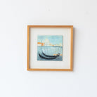 Gondolas in Venice Oil Painting - elsie green - art