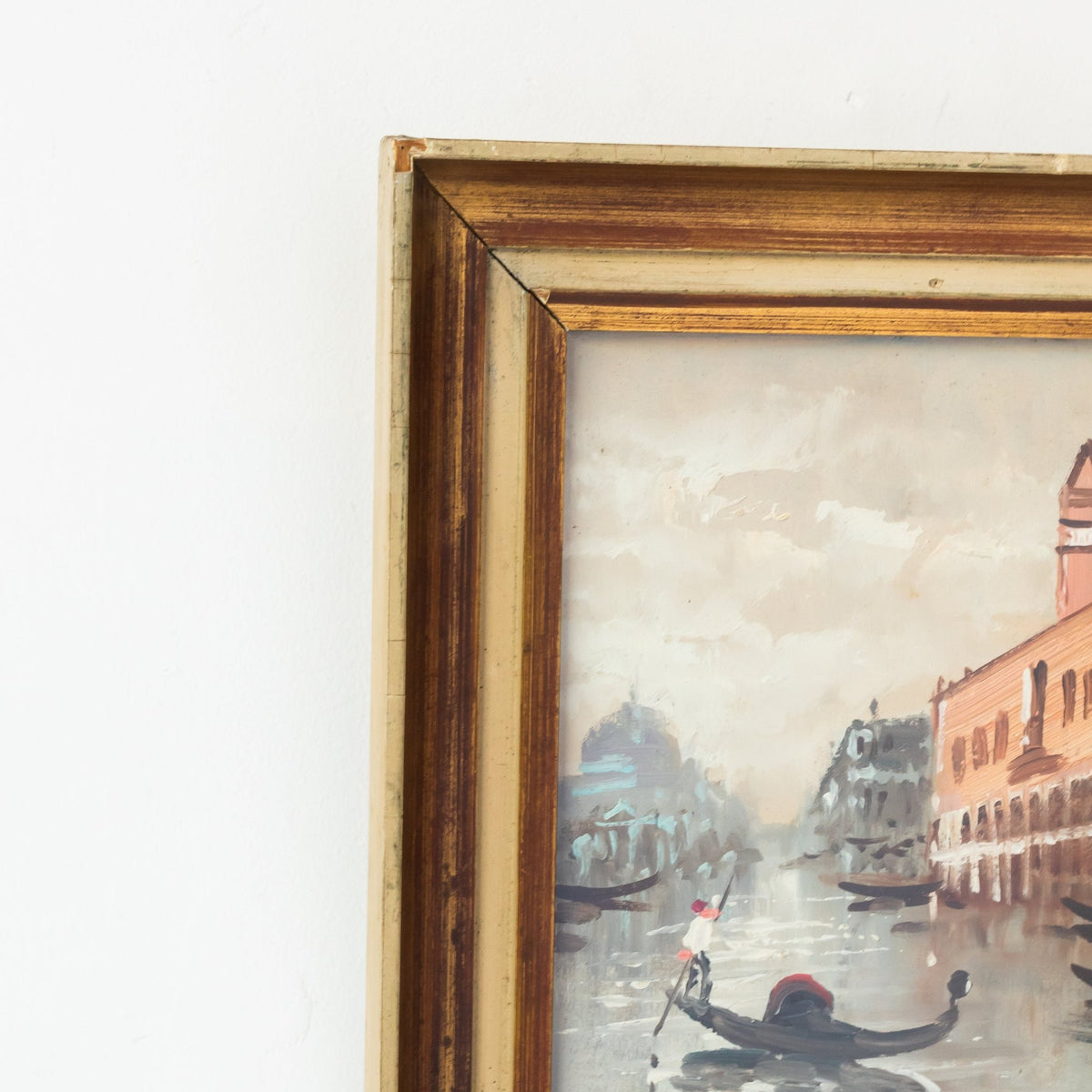 Gondolier Oil Painting - elsie green - art