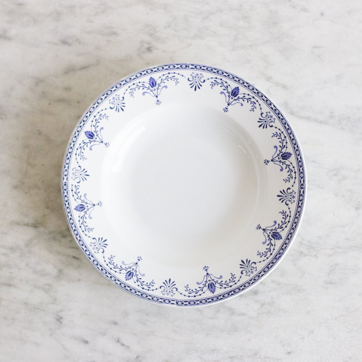 Grand Depot Paris Transferware Soup Bowl Set of 4 - elsie green - the french kitchen