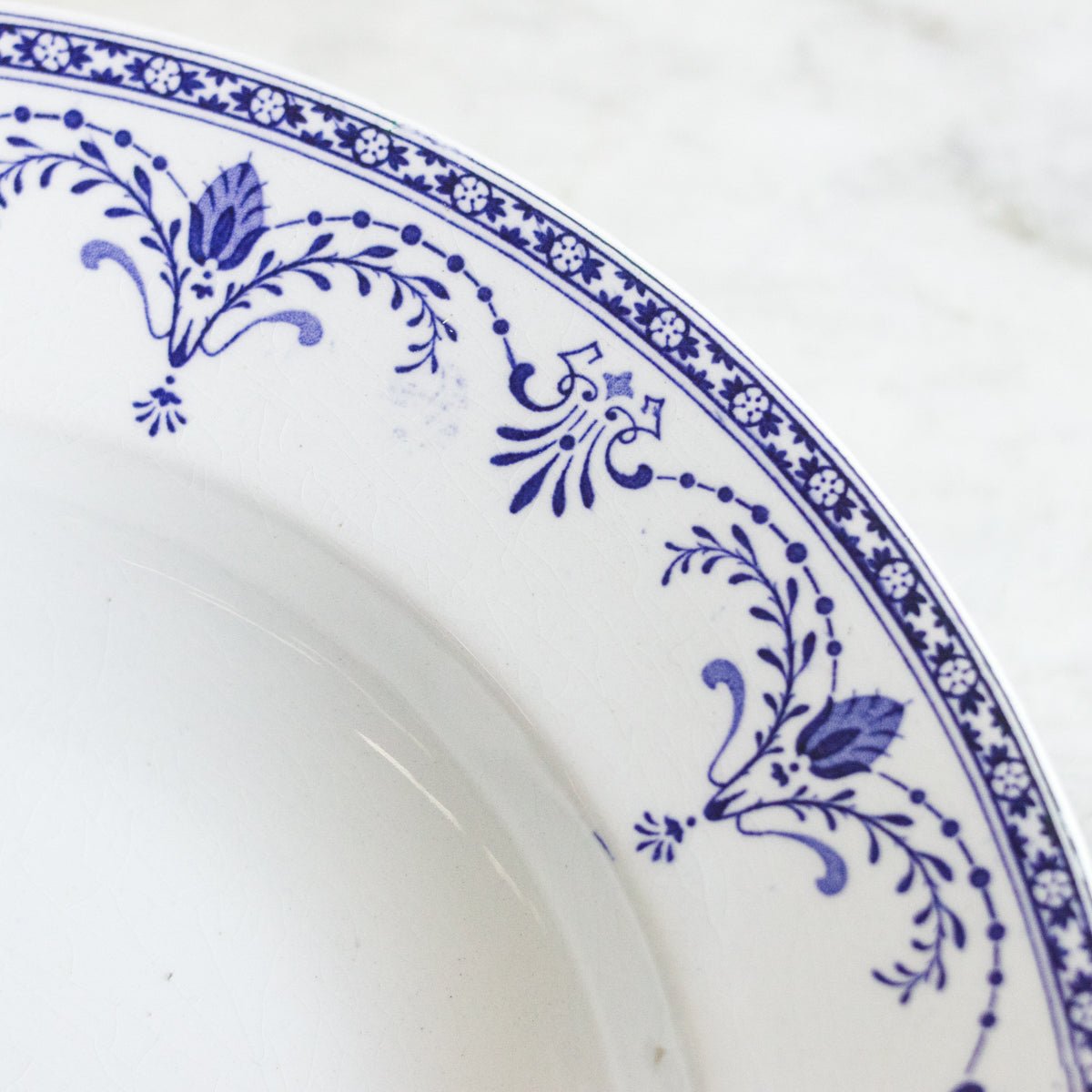 Grand Depot Paris Transferware Soup Bowl Set of 4 - elsie green - the french kitchen