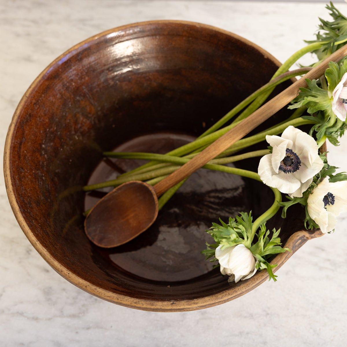 Grande Antique Tian with Wood Spoon - elsie green - the french kitchen