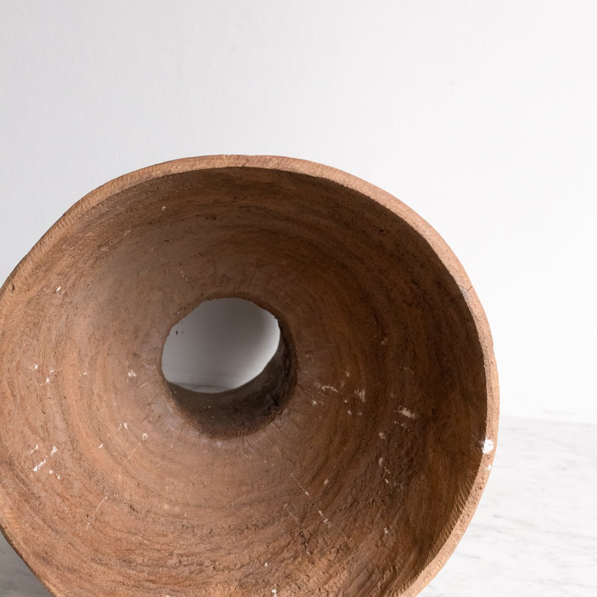 Grande Carved Wood Urn - elsie green - decor