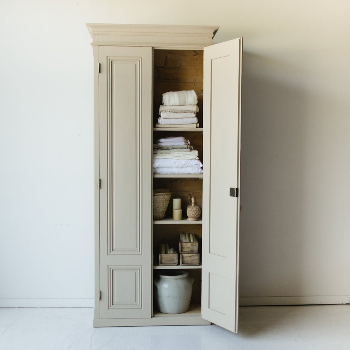 Grande Painted Armoire - elsie green - furniture