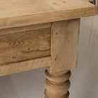 Grande Turned Leg Coffee Table - elsie green - furniture
