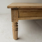 Grande Turned Leg Coffee Table - elsie green - furniture
