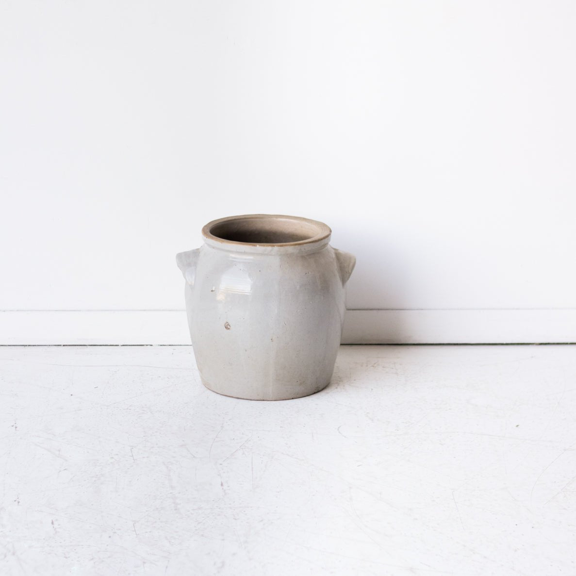 Grande Vintage Stoneware Crock - elsie green - The French Kitchen