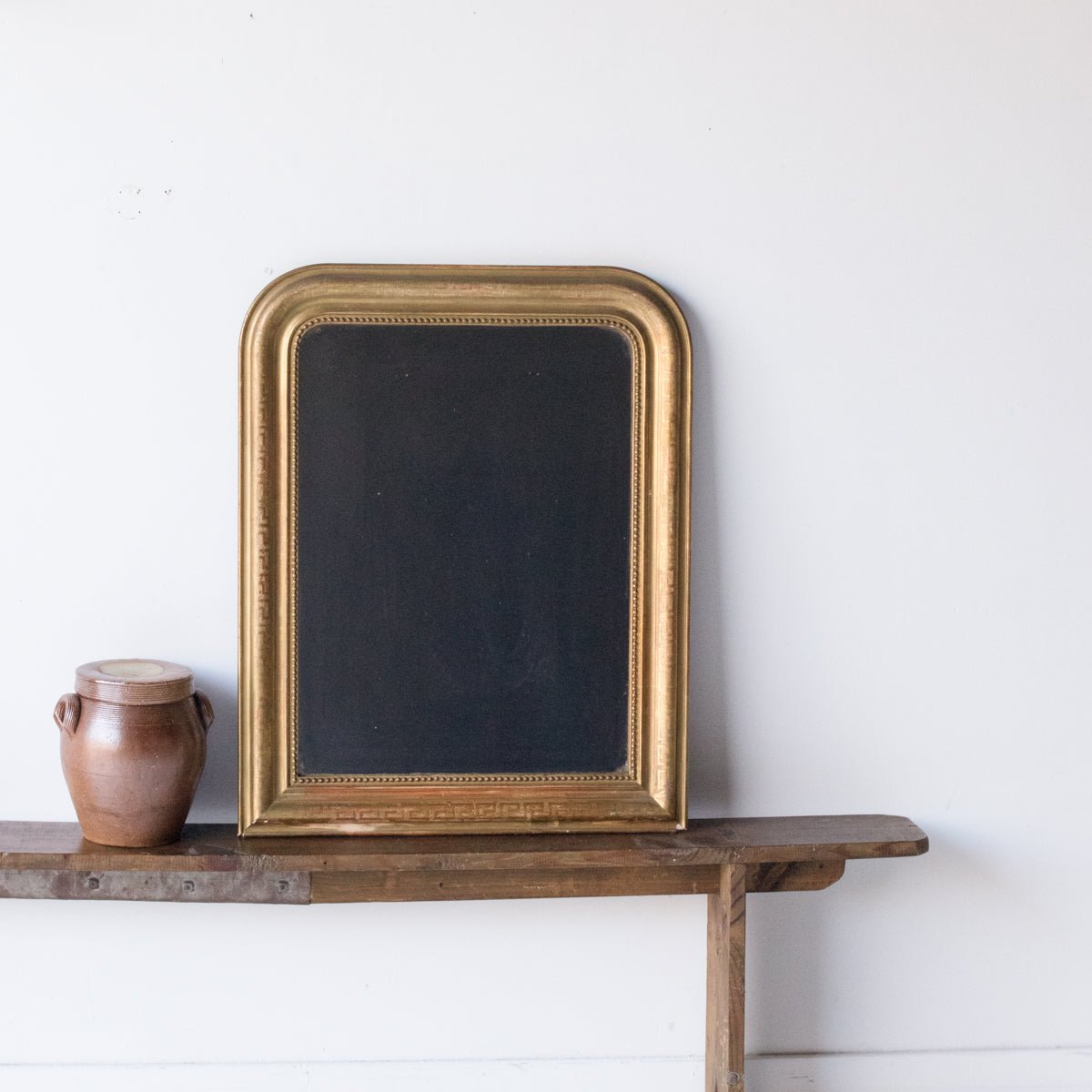 Greek Key Mirror With Red Clay Bole | 23 X 29 - elsie green - decor