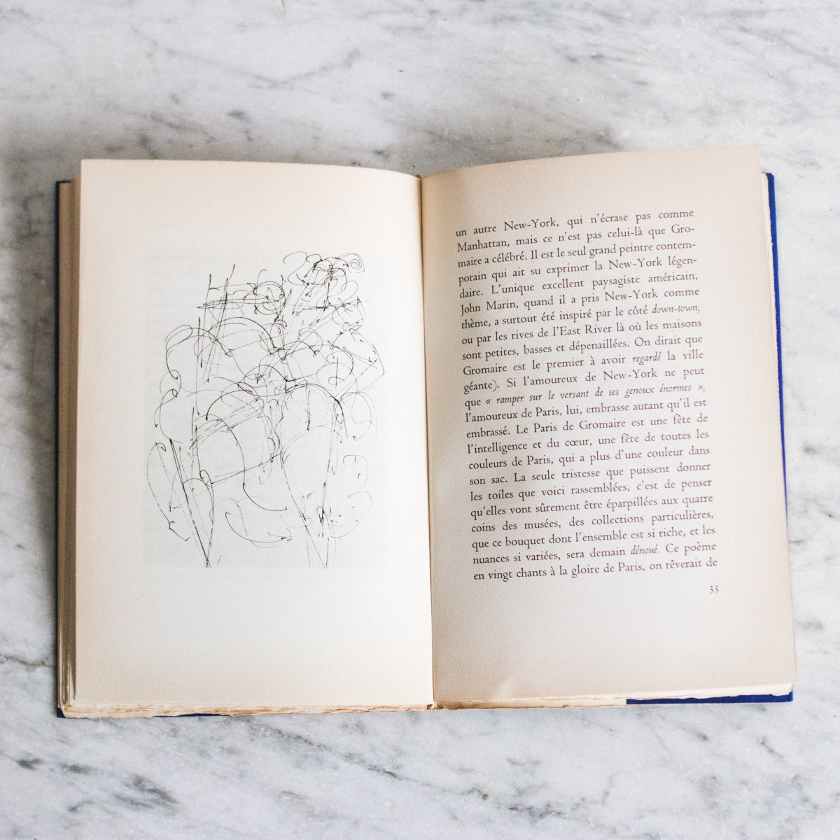 Gromaire Paris Vintage Book - elsie green - decor