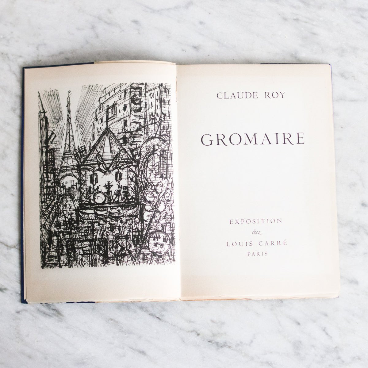 Gromaire Paris Vintage Book - elsie green - decor