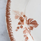 Grosseilles Transferware Dinner Plate Set Of 7 - elsie green - The French Kitchen