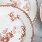 Grosseilles Transferware Dinner Plate Set Of 7 - elsie green - The French Kitchen