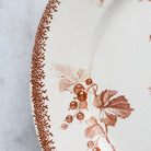 Grosseilles Transferware Dinner Plate Set Of 7 - elsie green - The French Kitchen