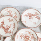 Grosseilles Transferware Dinner Plate Set Of 7 - elsie green - The French Kitchen