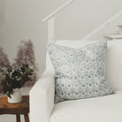 Hand Block Printed Pillow Cover - elsie green