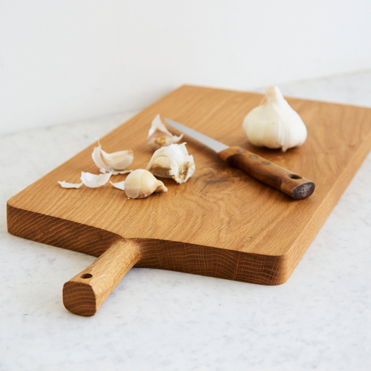 Hand Carved Oak Bread Board - elsie green - the french kitchen