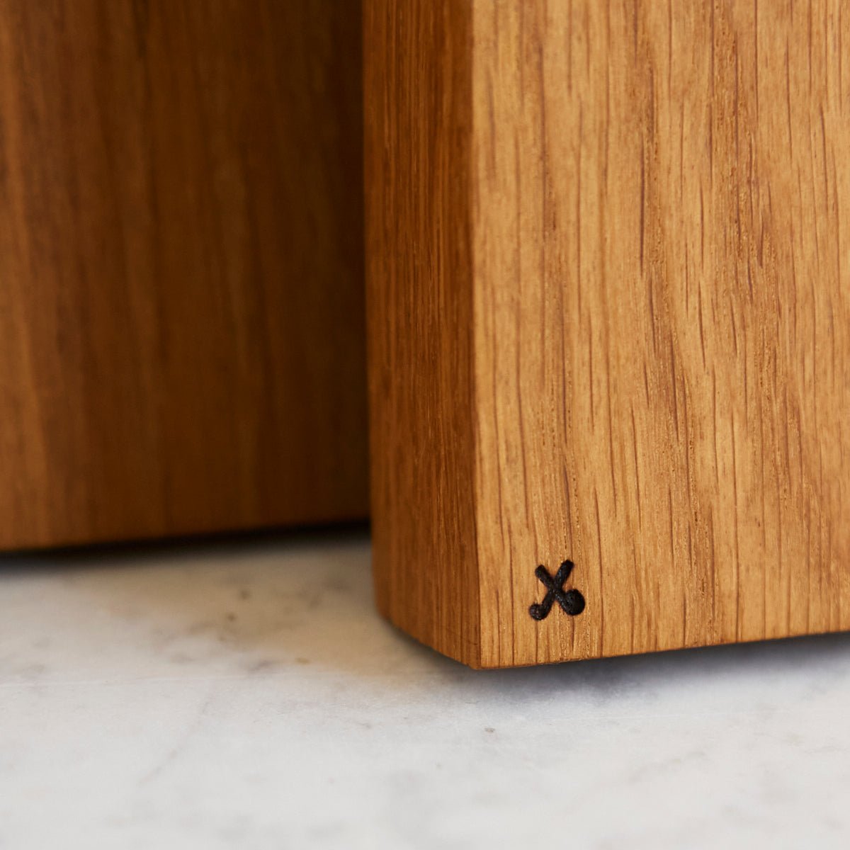 Hand Carved Oak Bread Board - elsie green - the french kitchen