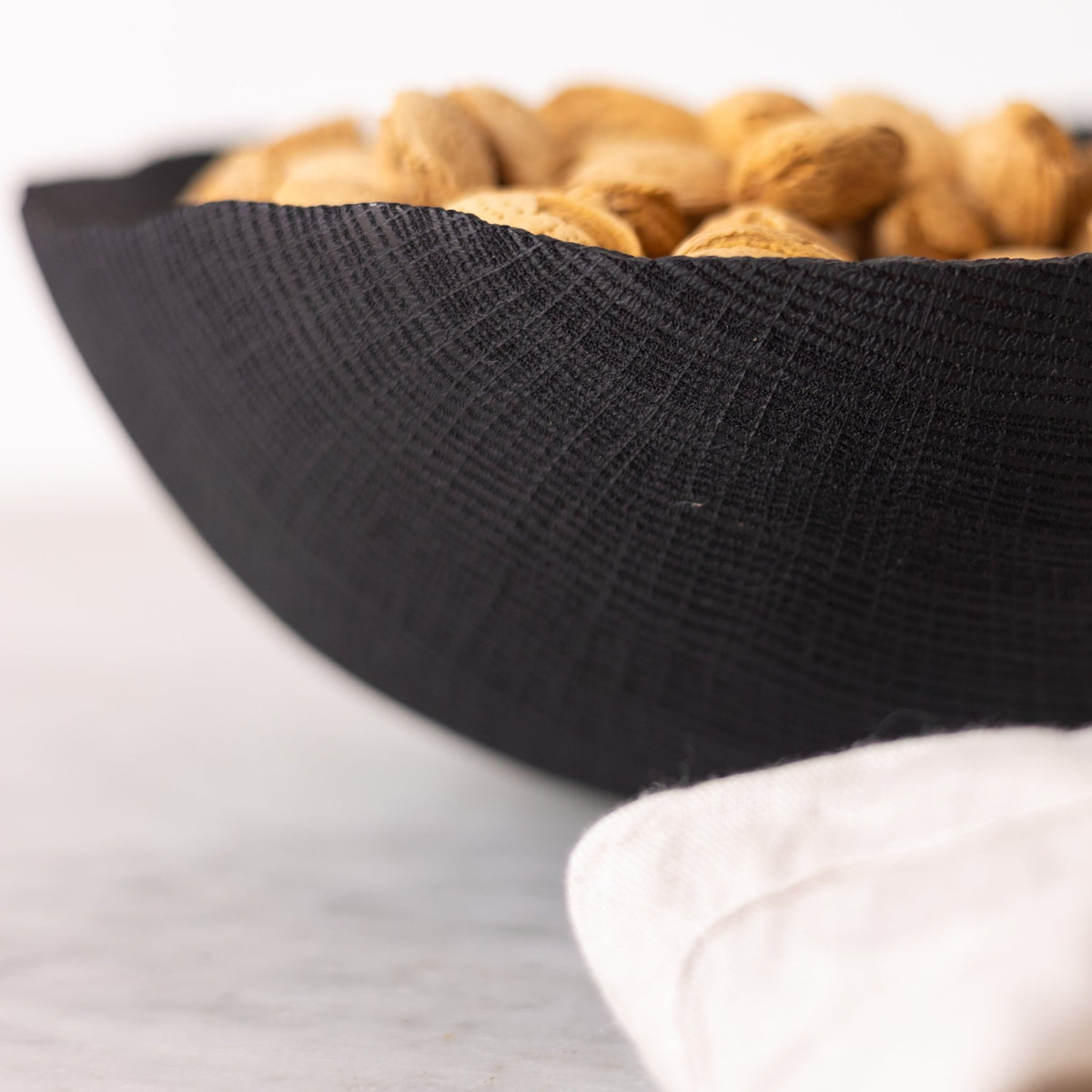Hand Carved Oak Shou Sugi Ban Bowl - elsie green - the french kitchen