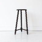 Hand Carved Spindle Stool - elsie green - furniture