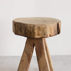 Hand Carved Stool - elsie green - Furniture