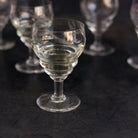 Hand Cut Aperitif Glass Set of 6 - elsie green - the french kitchen
