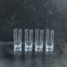 Hand Cut Crystal Shot Glass Set Of 4 - elsie green - The French Kitchen