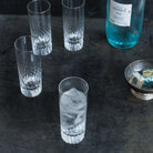 Hand Cut Crystal Shot Glass Set Of 4 - elsie green - The French Kitchen