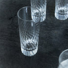 Hand Cut Crystal Shot Glass Set Of 4 - elsie green - The French Kitchen