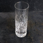 Hand Cut Tall Crystal Bar Glass Set Of 6 - elsie green - The French Kitchen