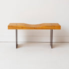 Hand Made Elm Bench - elsie green - furniture
