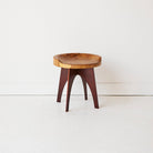 Hand Made Elm Side Table - elsie green - furniture